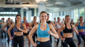 ランニングしている女性